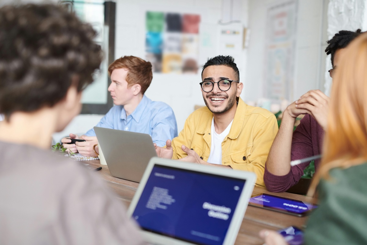 Atelier Vyco : managers en mise en situation lors d'un jeu de rôle